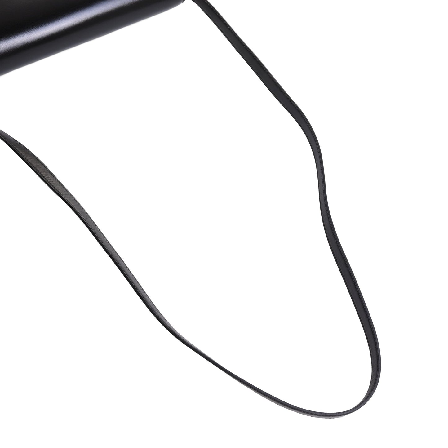 ナポレオン　ショルダーバッグ　ボックスカーフ　ブラック　GP　〇S刻印