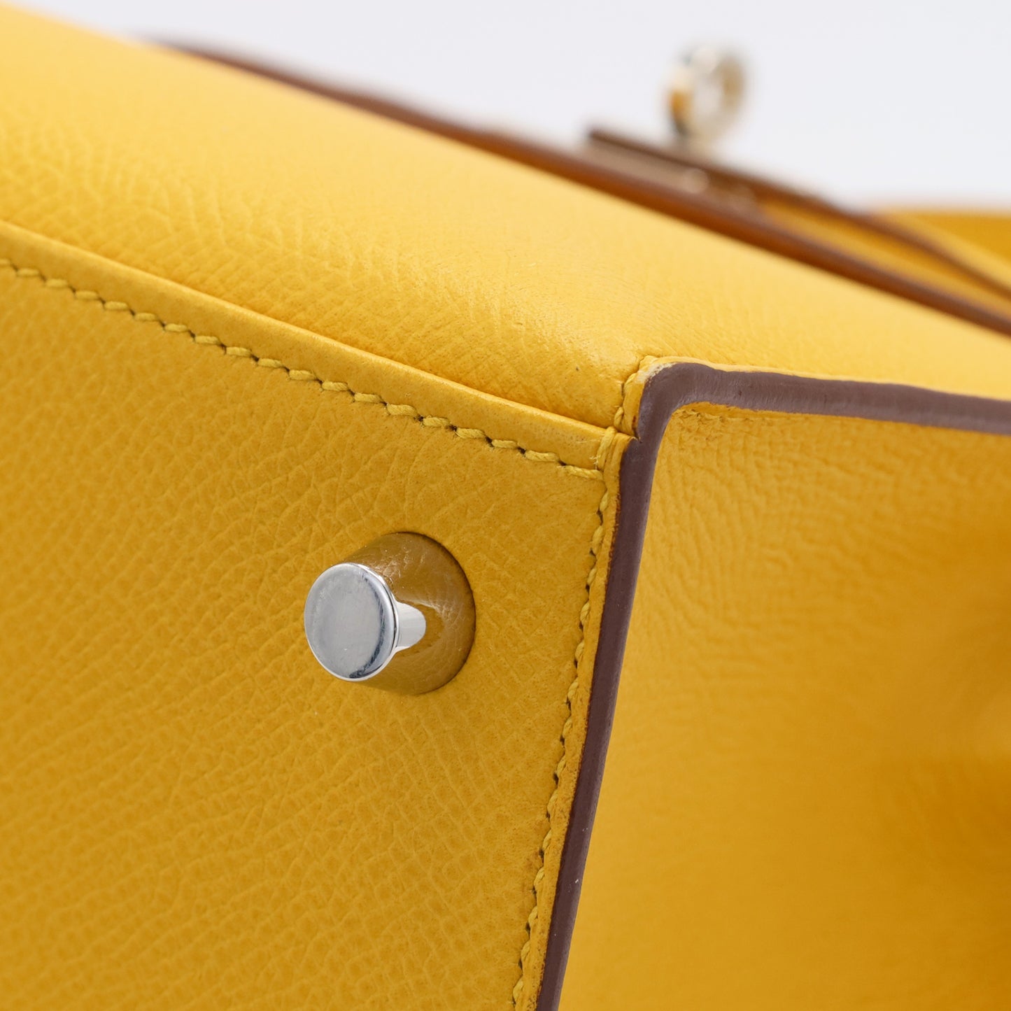 Kelly 25 Vaux Epson Jaune Ambre SS C刻印