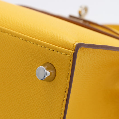 Kelly 25 Vaux Epson Jaune Ambre SS C刻印