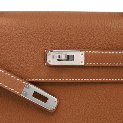 Kelly 25 Togo Gold SS W engraved