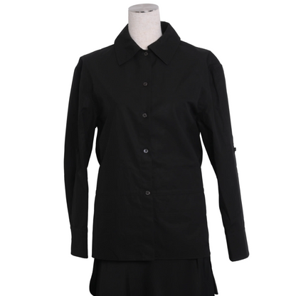 衬衫棉线黑色34