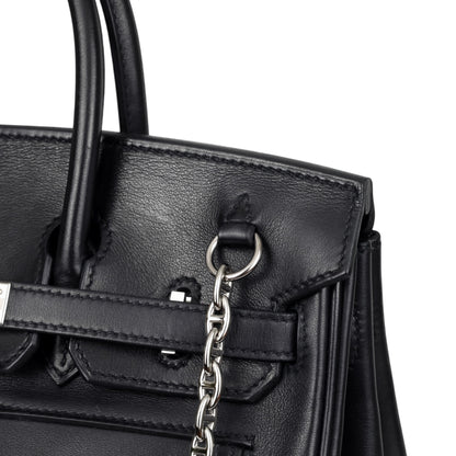 Birkin 25岩石Vovolupt黑色SS B刻有.