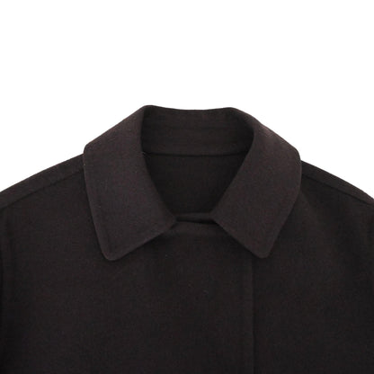 Wフェイスコート　カシミヤ　ブラウン　38