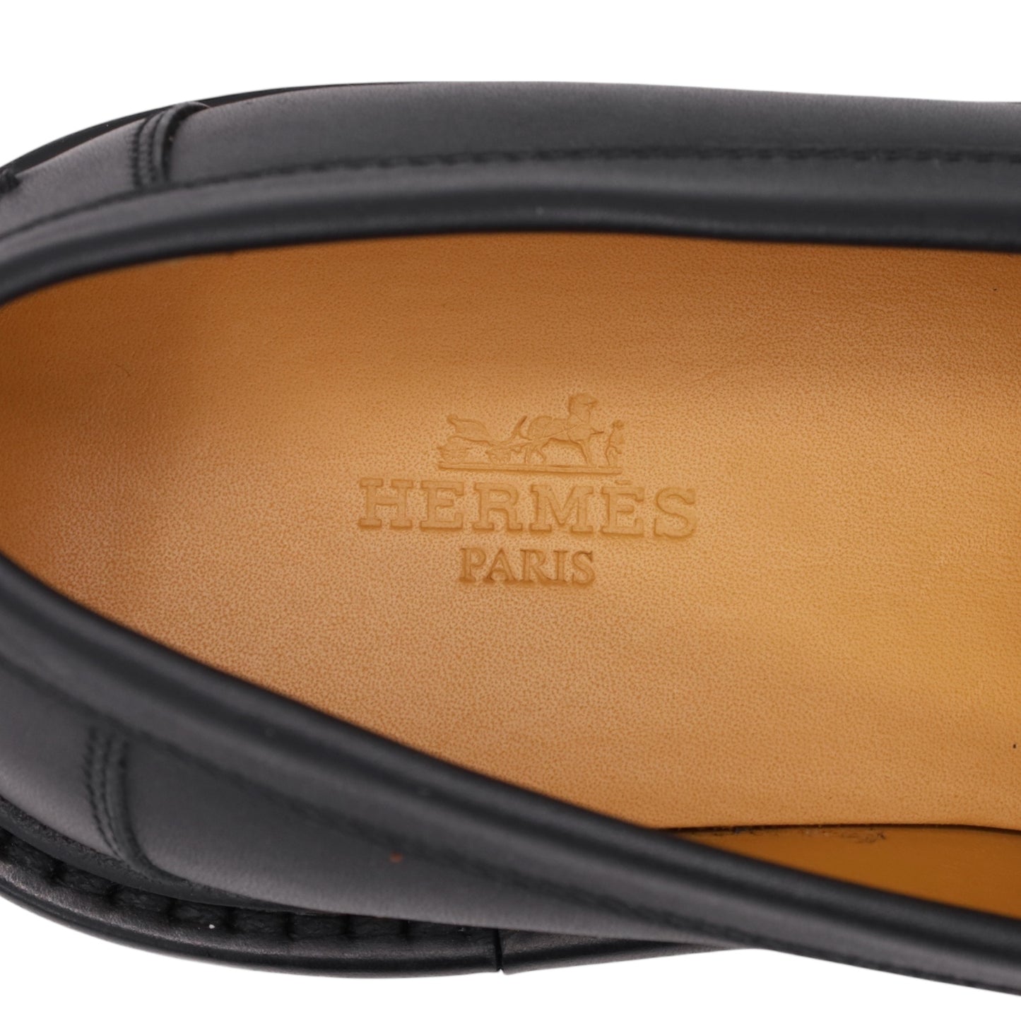 モカシン　アイコン　ブラック　37.5