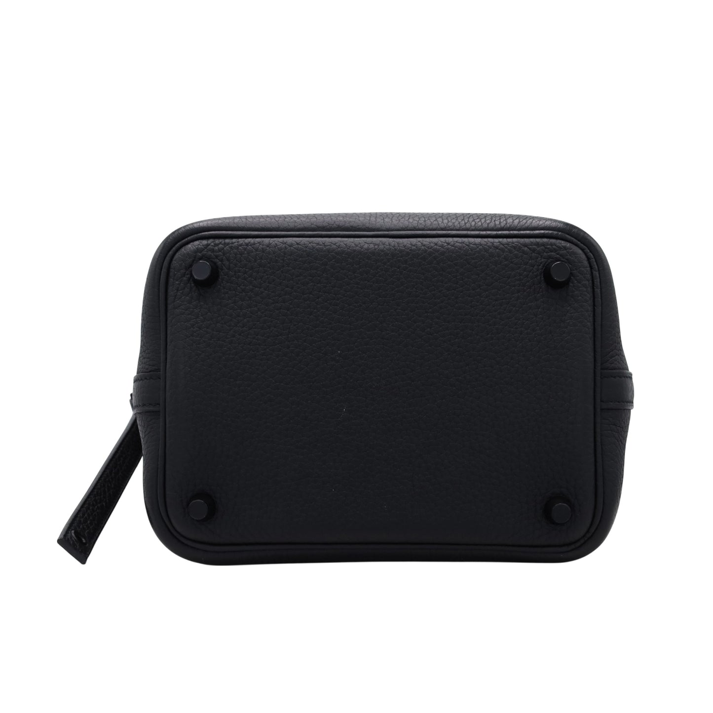 Picotan Rock PM Monochrome Taurillon Clemence So Black ZStamp