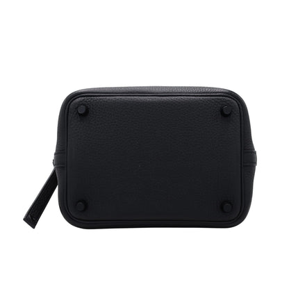 Picotan Rock PM Monochrome Taurillon Clemence So Black ZStamp