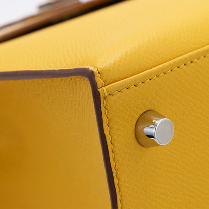 Kelly 25 Vaux Epson Jaune Ambre SS C刻印