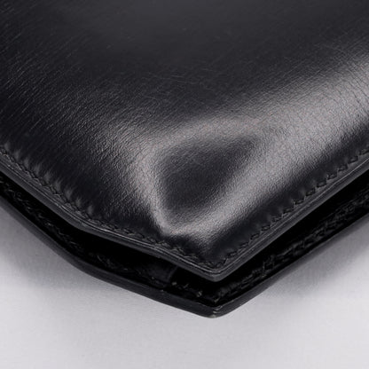 カデナロック　ショルダーバッグ　ボックスカーフ　ブラック　GP　〇K刻印