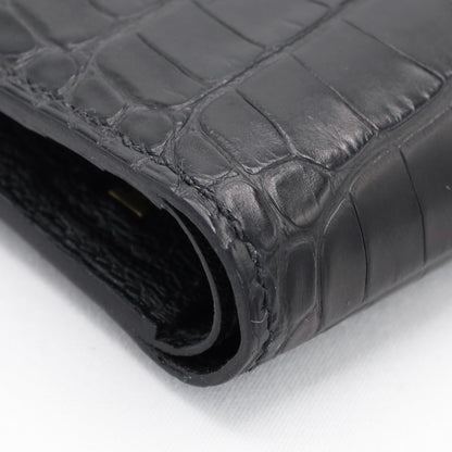 ベアン　コンパクト　アリゲーター　ブラック　PG　Z刻印