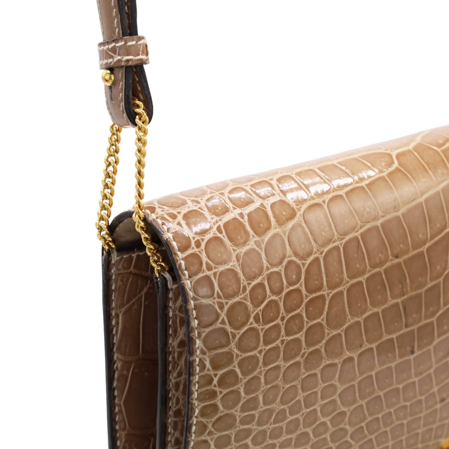 Faco Shoulder Bag Porosas Beige GP
