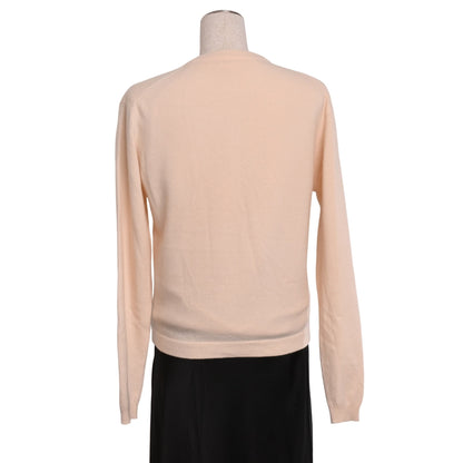 アンサンブル　カシミヤ　ホワイト　L