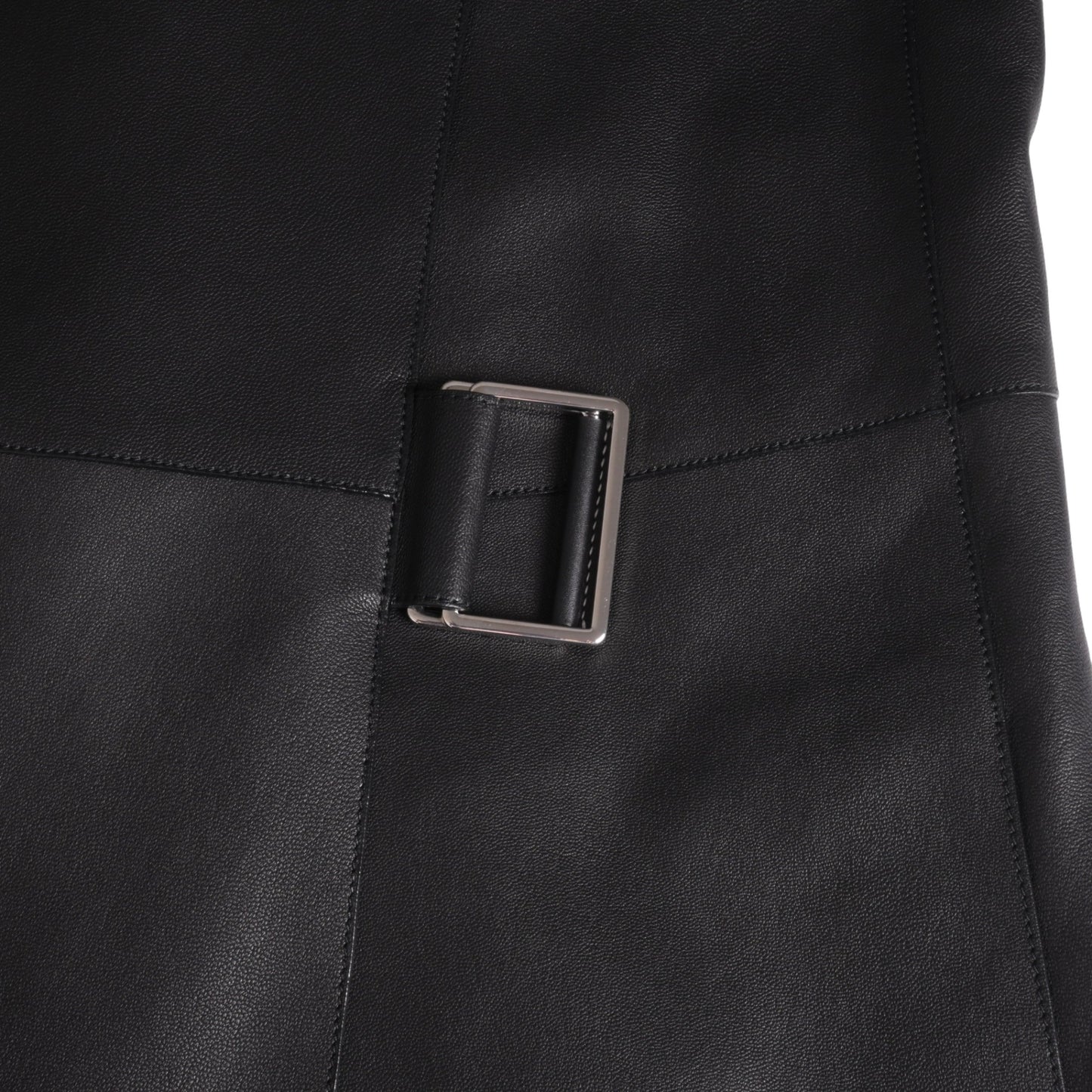 ロングジレ　ゴート　ブラック　34