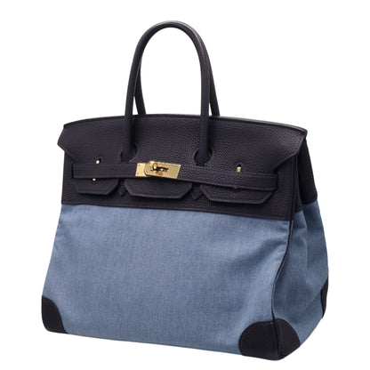 Birkin 35 Togo Toirugen Blue Indigo GP □I engraved