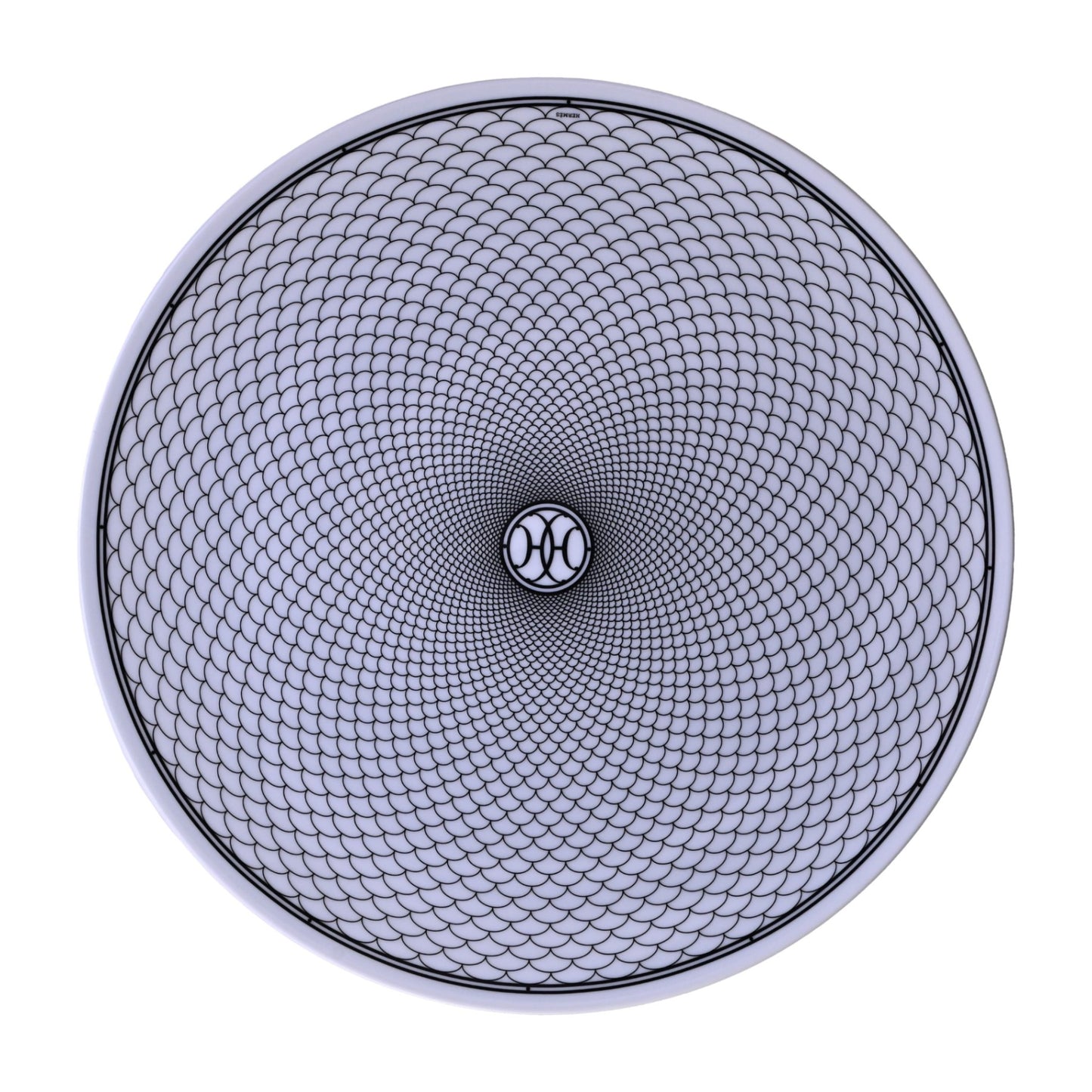 アッシュデコ　ディナープレート　ペア　ブラック