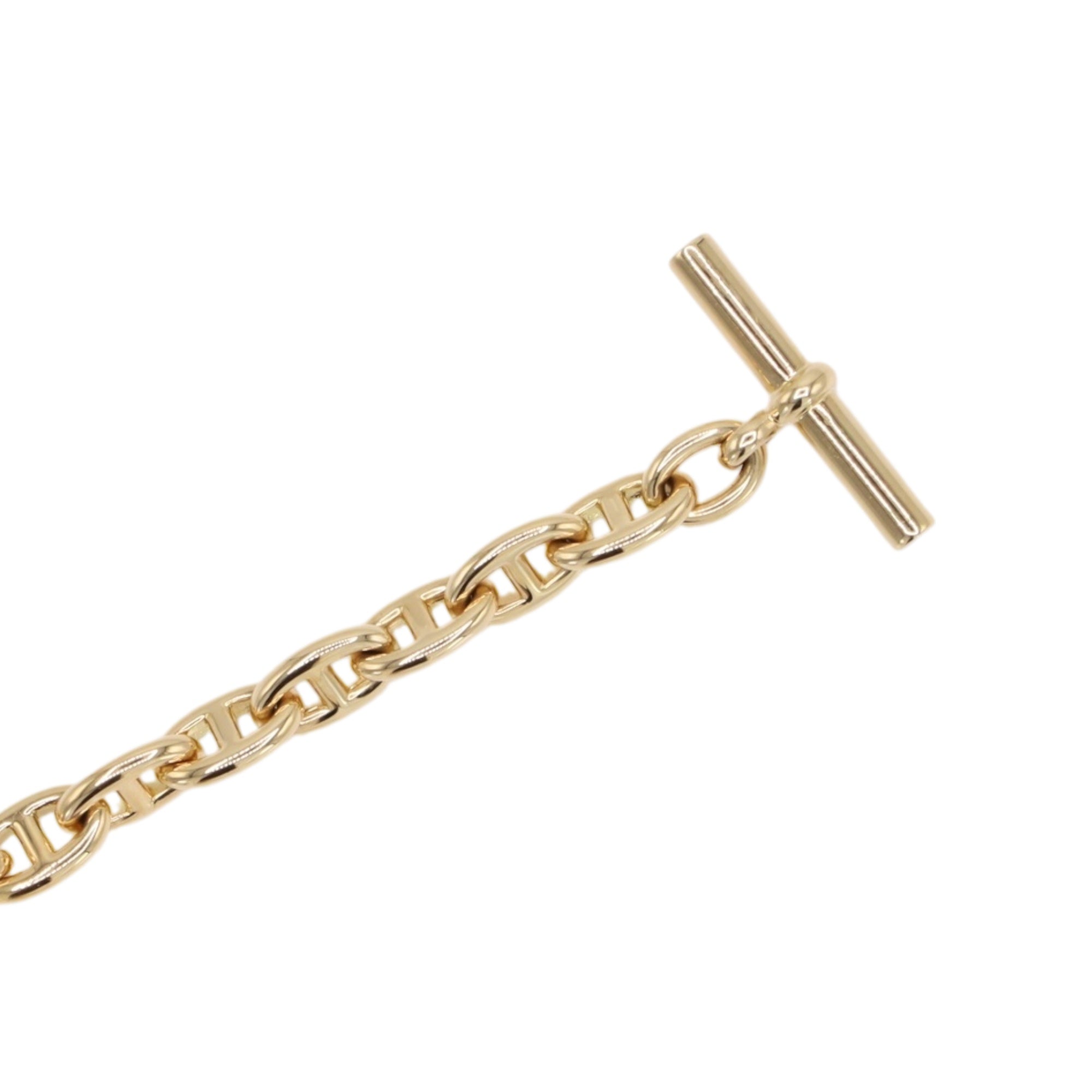 HERMES シェーヌダンクルTPM 26LINK ブレスレット YG – LALÙE
