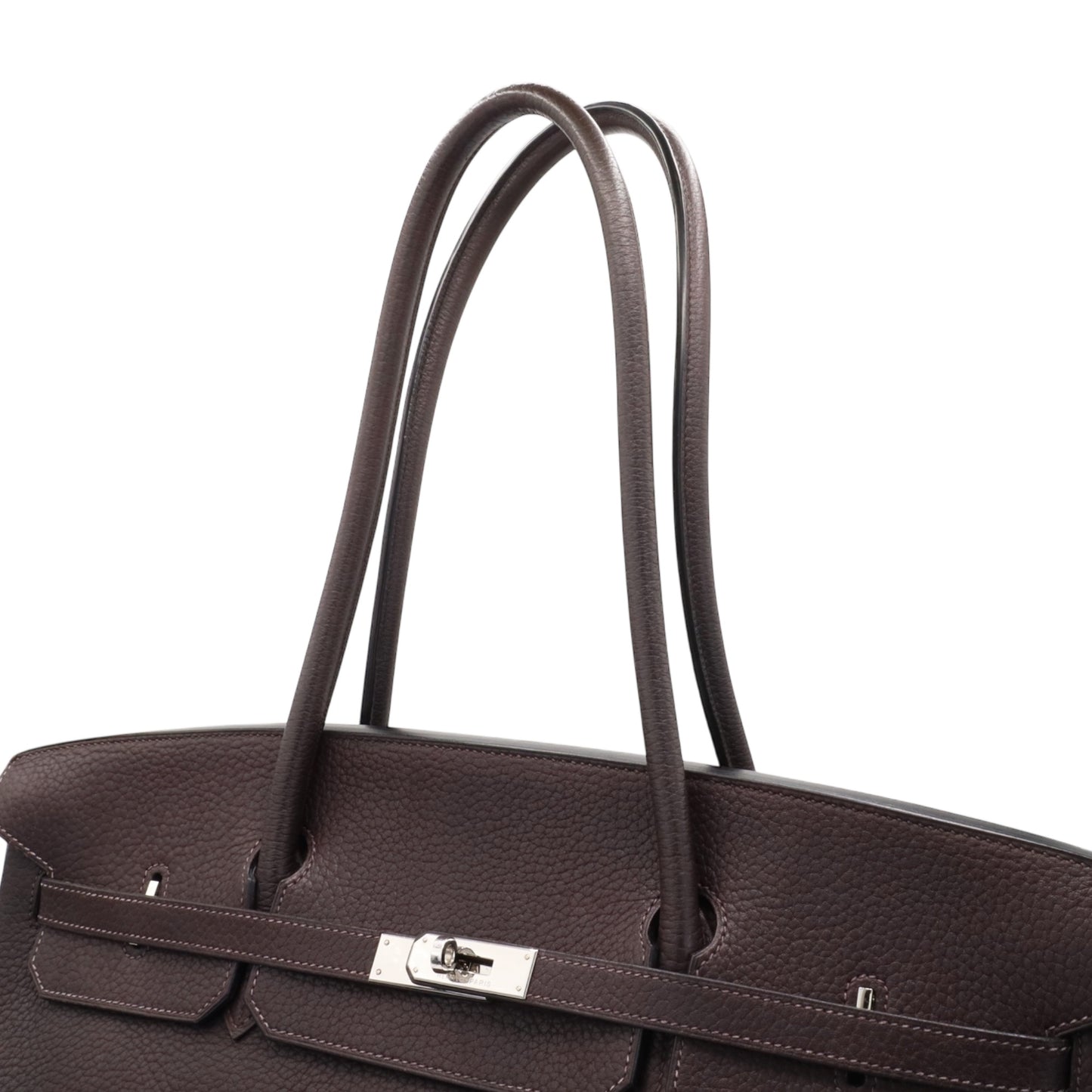 Birkin 45 Long Shoulder Togo Chocolat SS □D stamp