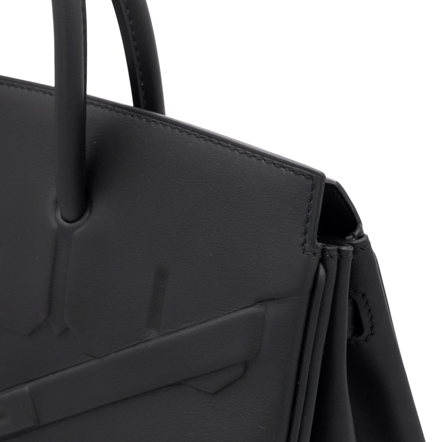 Shadow Birkin 25 Vaux Swift Black SS K stamp