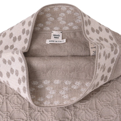 Knit skirt, cashmere blend, gray 34