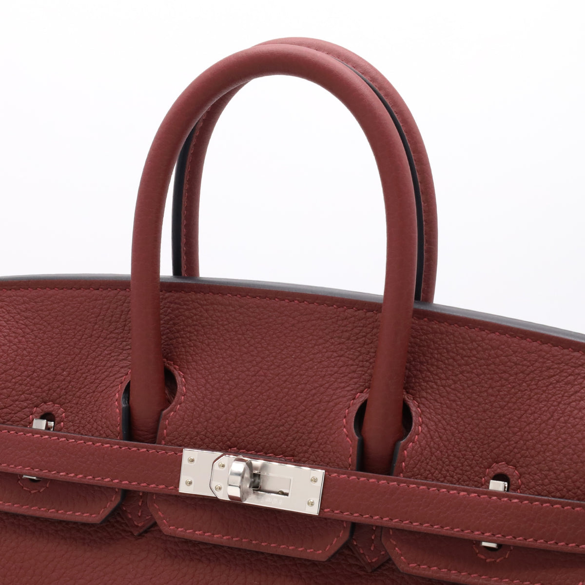 Birkin 25 多哥红灰 SS GStamp