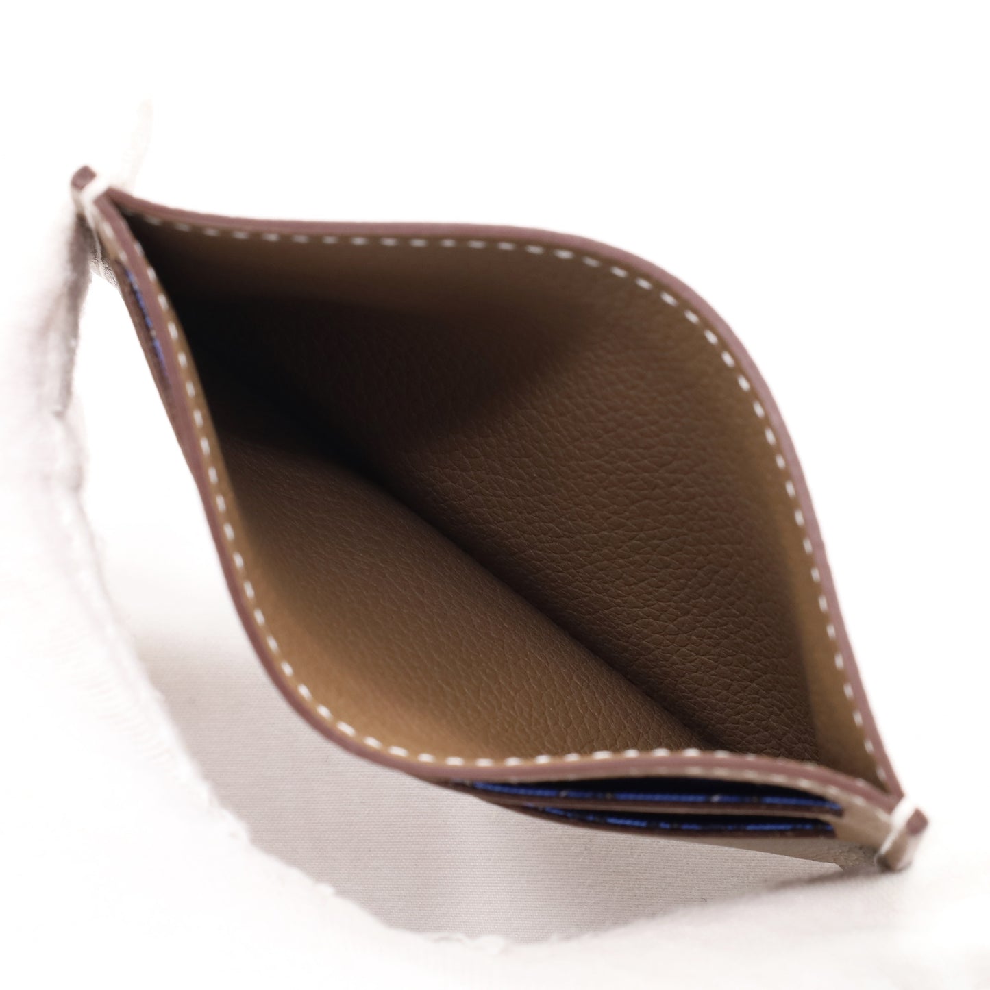 シチズン・ツイル　カードケース　ヴォーエヴァーカラー　エトゥープ　W刻印