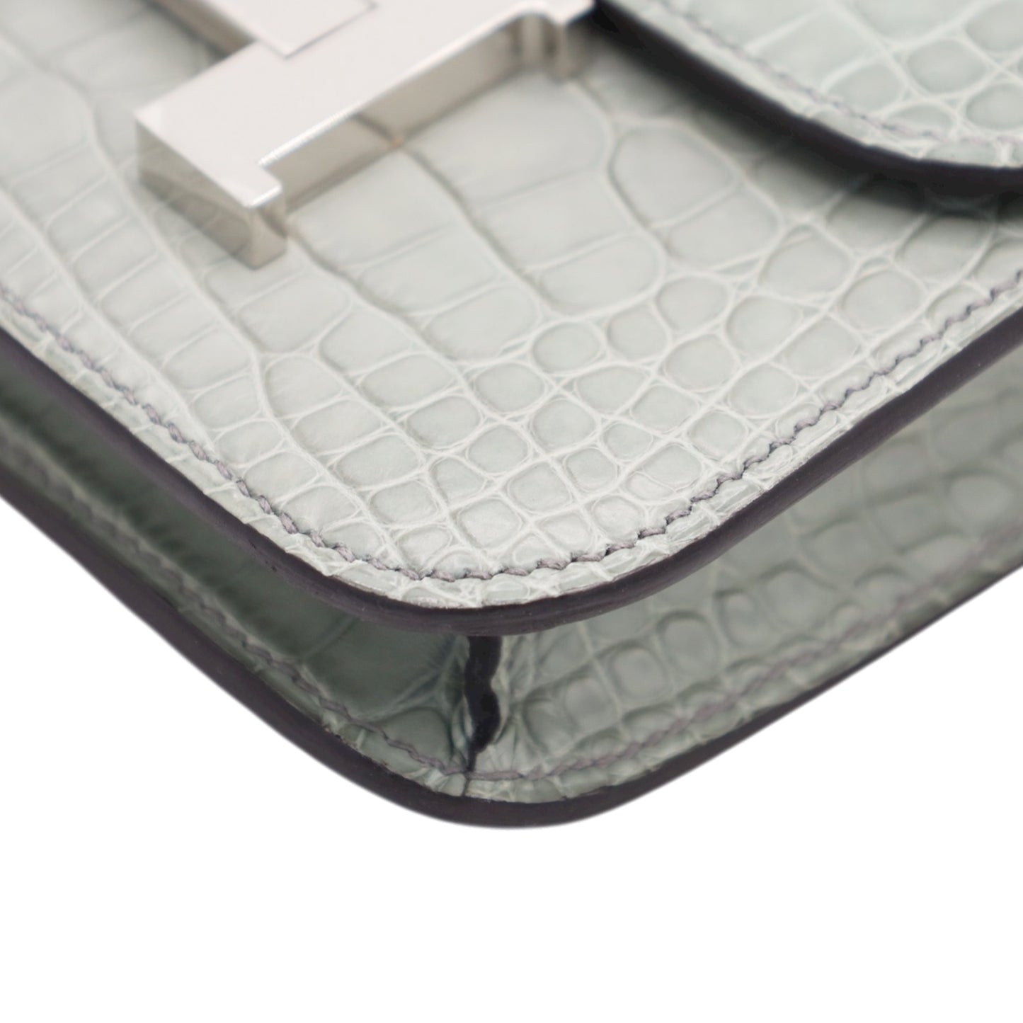 コンスタンススリム　アリゲーターマット　グリシマン　SS 　K刻印