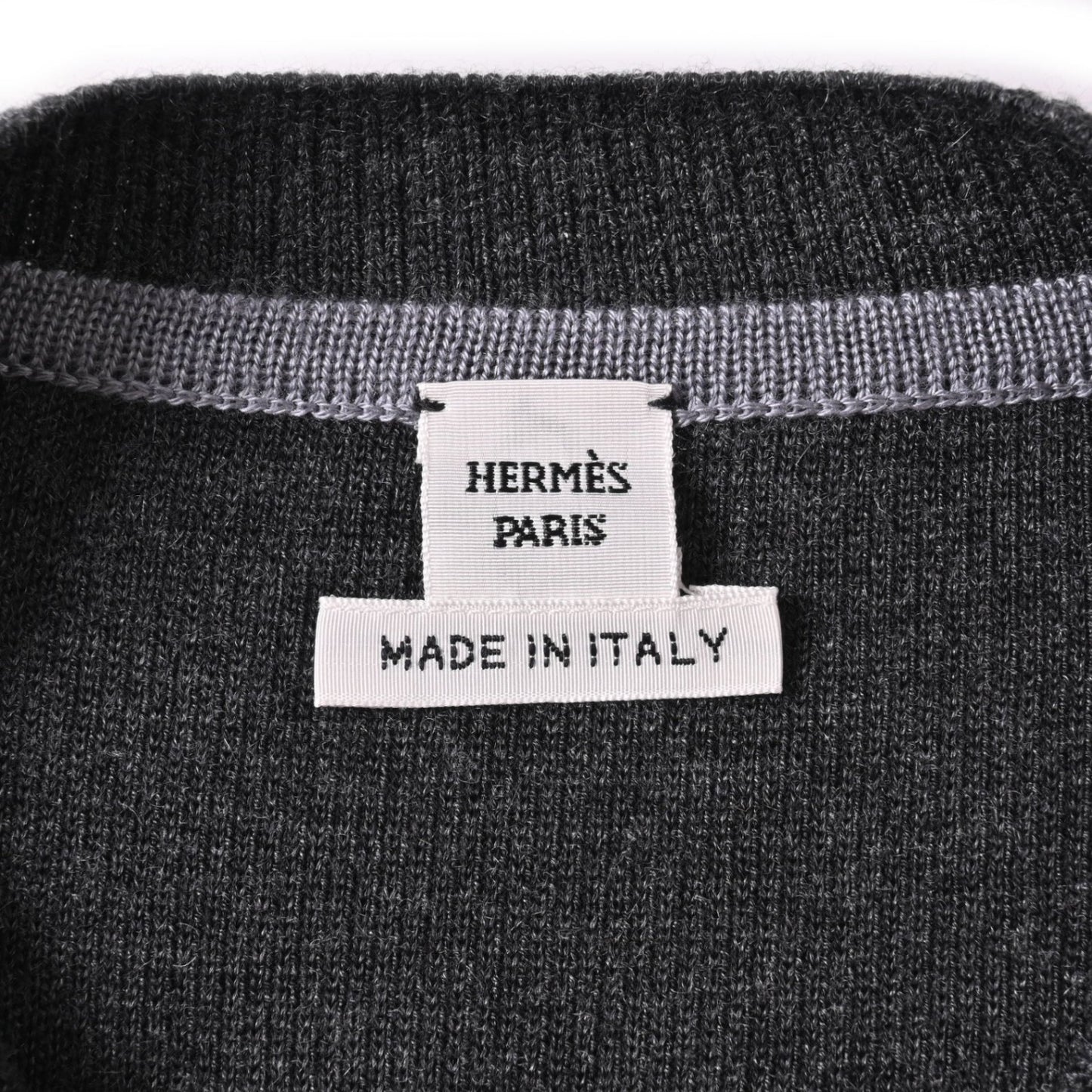 一块单击裂纹羊绒丝绸灰色34