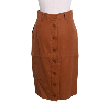 Skirt Linen Brown 34