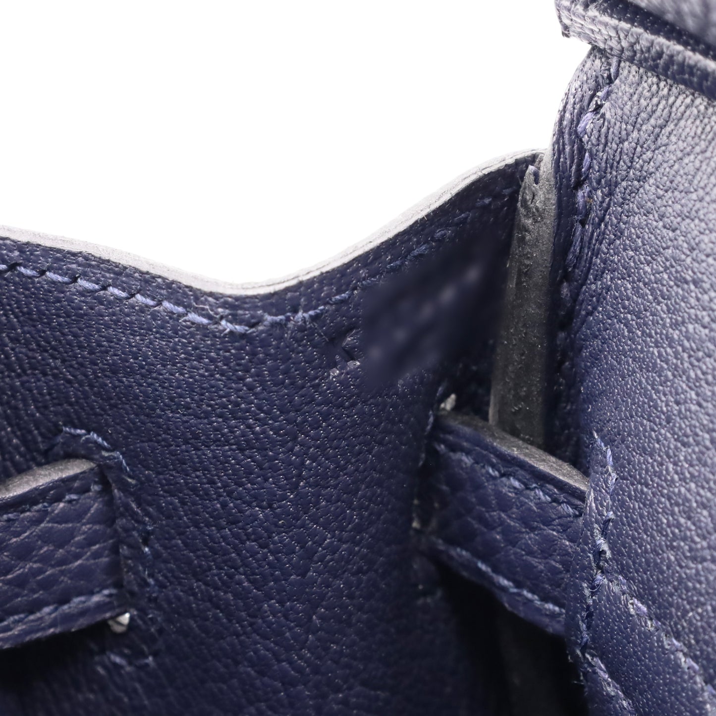 バーキン25　トゴ　ブルーニュイ　SS　K刻印