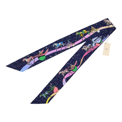 ツイリー　スペース・ダービー　シルク　ネイビー