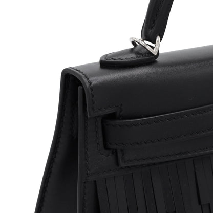 Mini Kelly 2 Panpille Box Lustre Tatterakt Sombrero Black SS G stamp