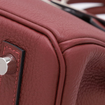 Birkin 25 多哥红灰 SS GStamp