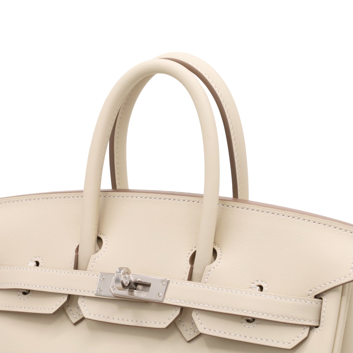 Birkin 25 Vaux Swift Cle SS K stamp