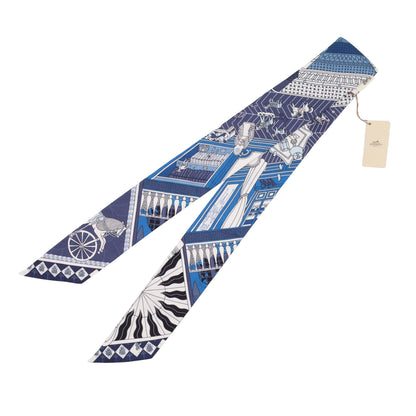 ツイリー　オブジェ　ドゥ　キュリオジテ　シルク　ネイビー