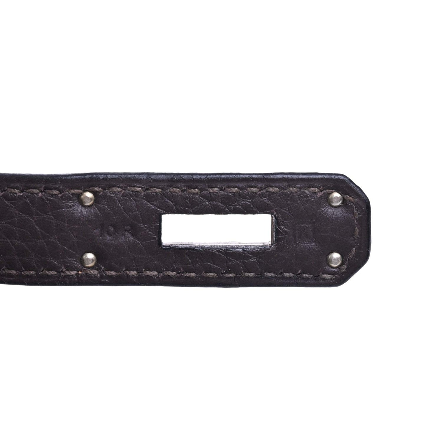 バーキン35　レナージュ　カロ　トリヨンクレマンス　エベンヌ　SS　□K刻印