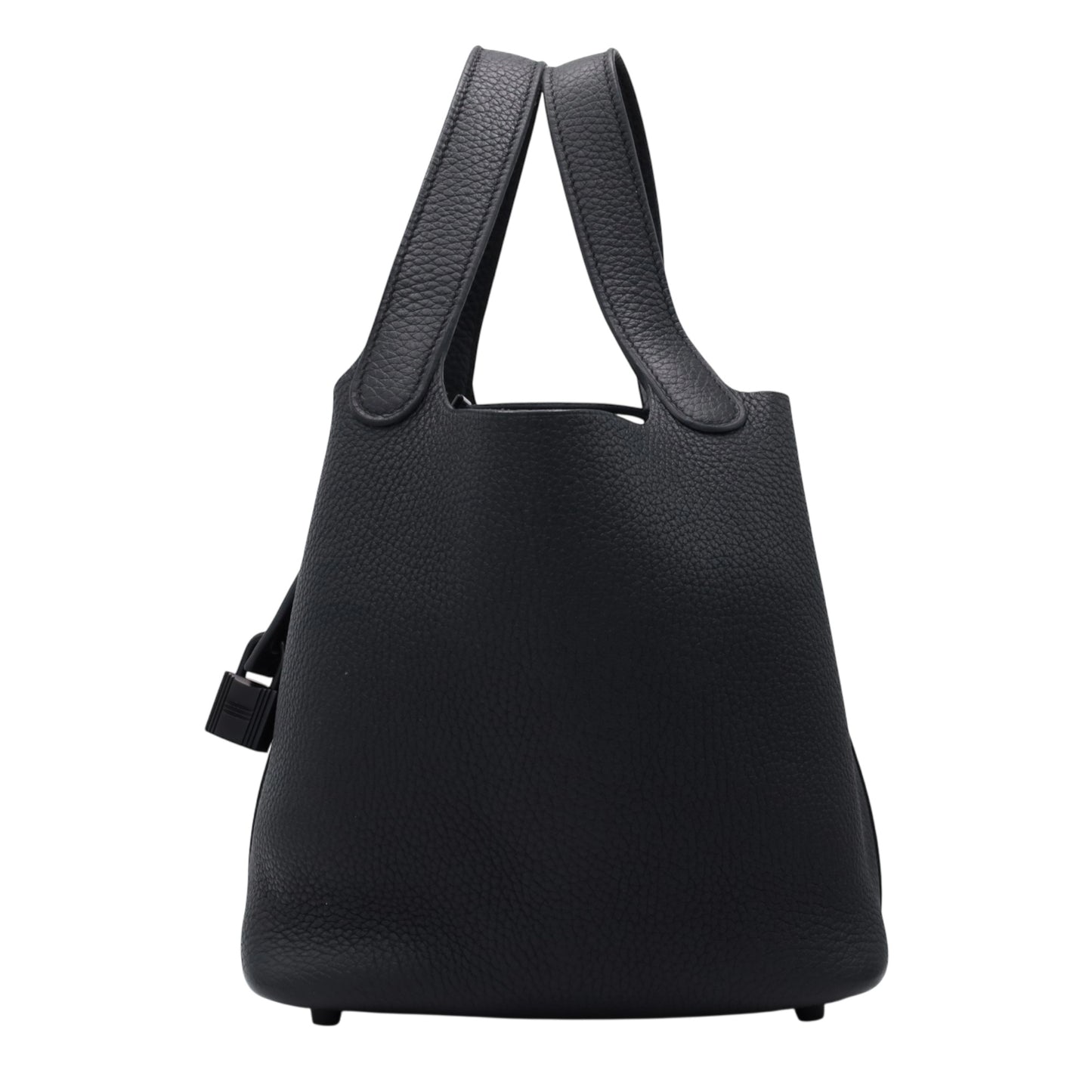 Picotan Rock PM Monochrome Taurillon Clemence So Black ZStamp