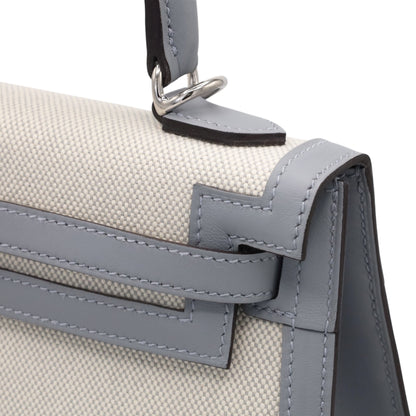 ケリー25　トワルアッシュ　ヴォースイフト　ブルーグラシエ　エクリュ　SS　K刻印