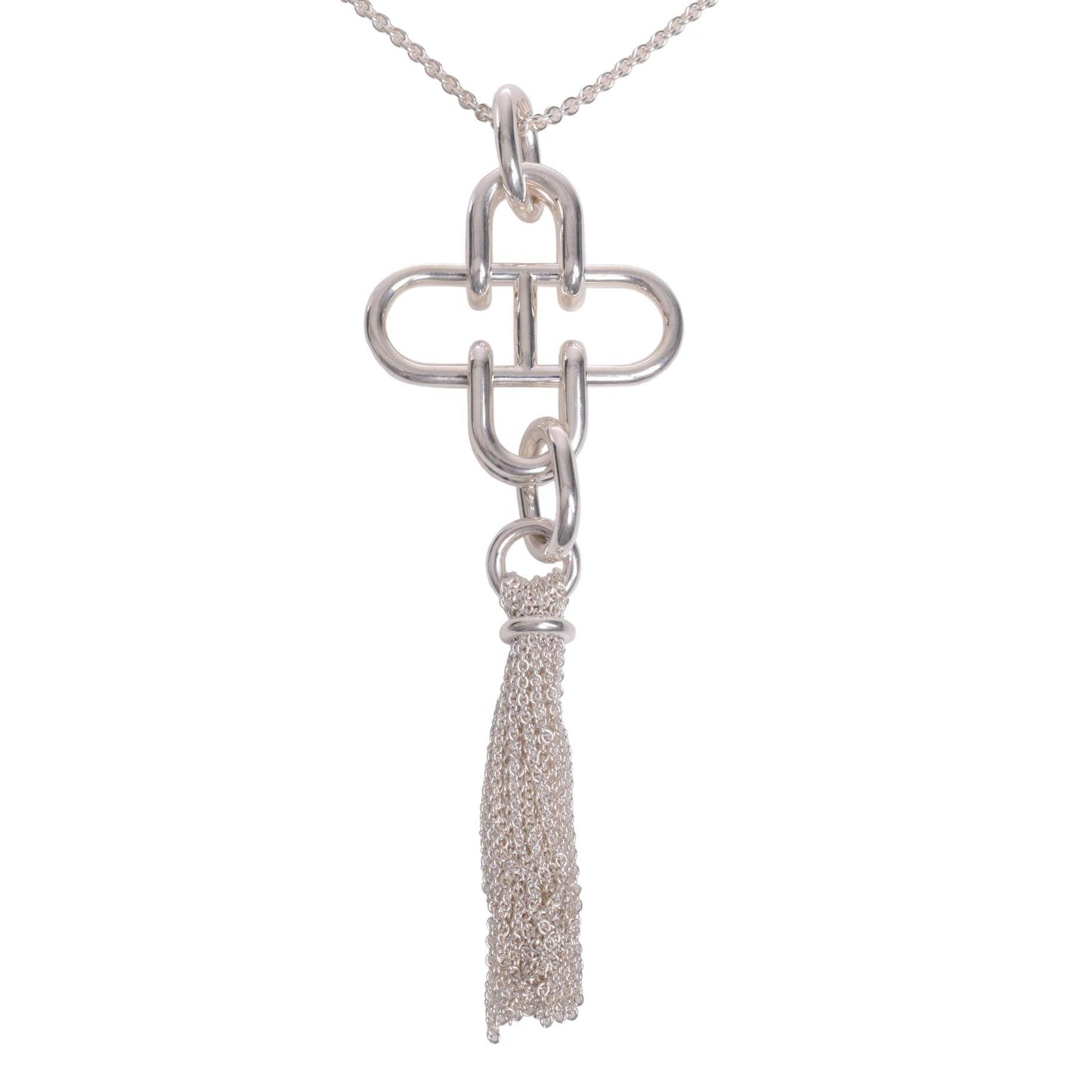 Rose Mail Pendant Necklace SV