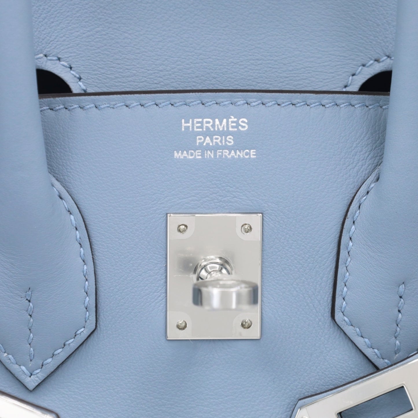 バーキン25　ヴォースイフト　ブルーラン　SS　W刻印