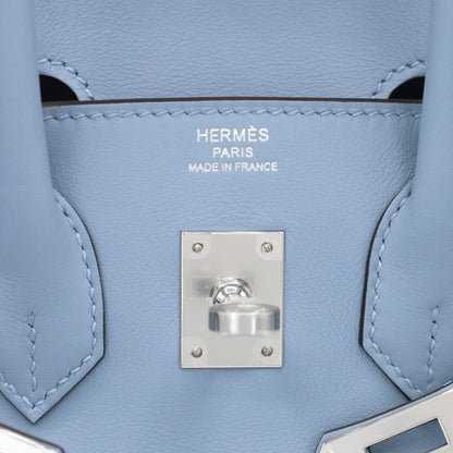 バーキン25　ヴォースイフト　ブルーラン　SS　W刻印