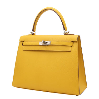 Kelly 25 Vaux Epson Jaune Ambre SS C刻印