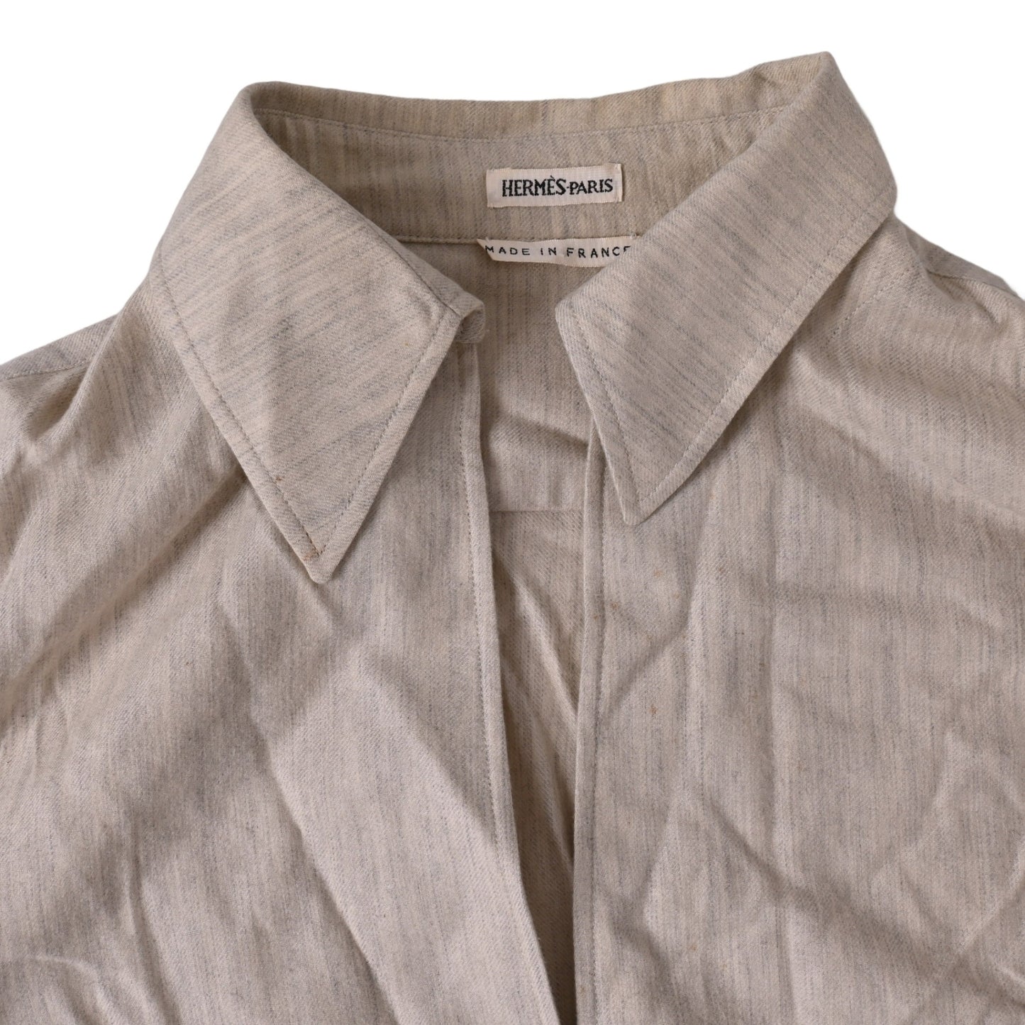 ヴァルーズシャツ　カシミヤ　アイボリー　36