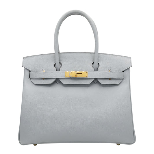 Birkin 30 Vaud Epson Blue Gracie GP X engraved