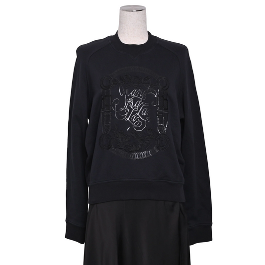 スウェット　グラン・トゥラララ　コットン　ブラック　36