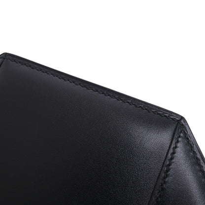 POUDRIER　ボックスカーフ　ブラック　GP　□R刻印