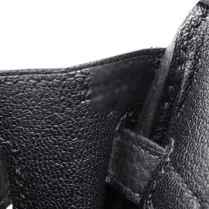 バーキン25　トゴ　ブラック　SS　Z刻印