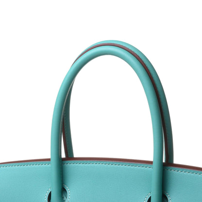 Birkin 30 Voor Swift Toile Ash Lagon SS □L engraved