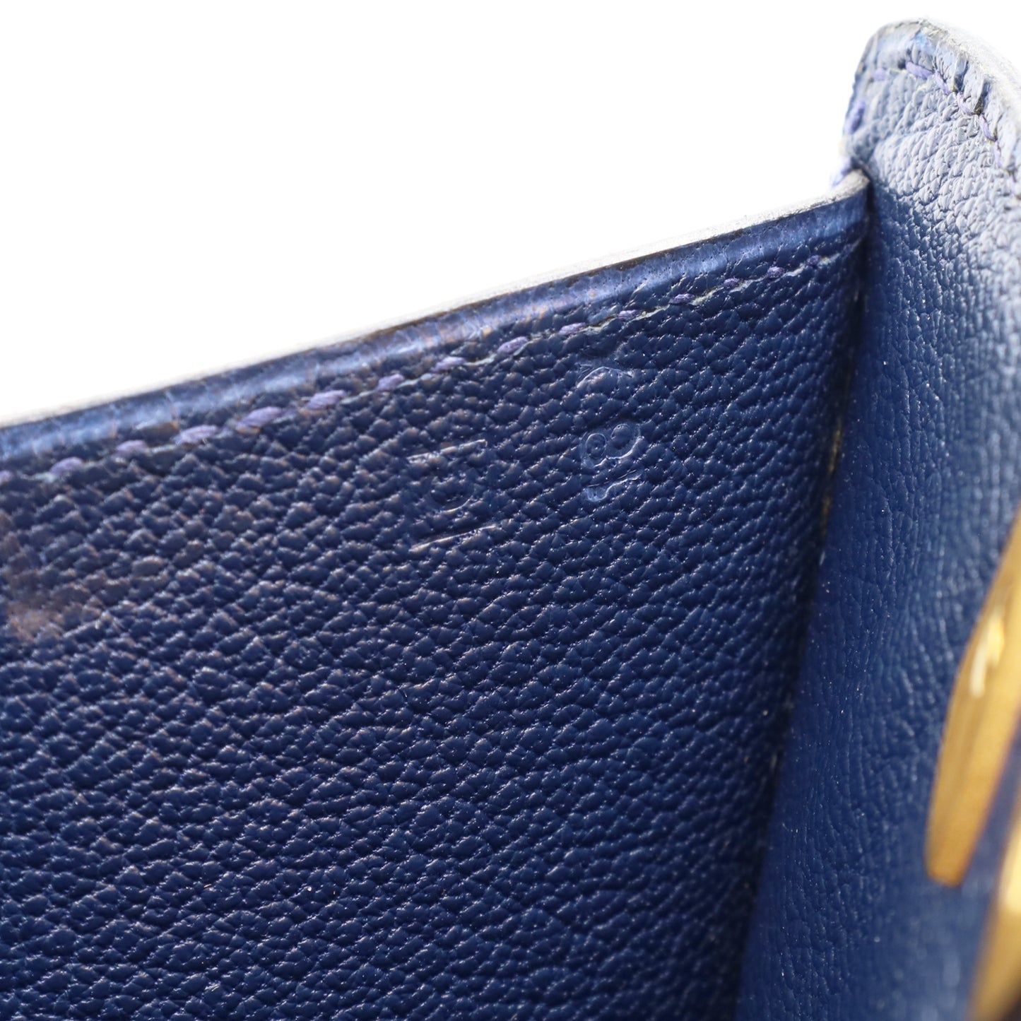 ツリー　ボックスカーフ　ブルー系　GP　□C刻印