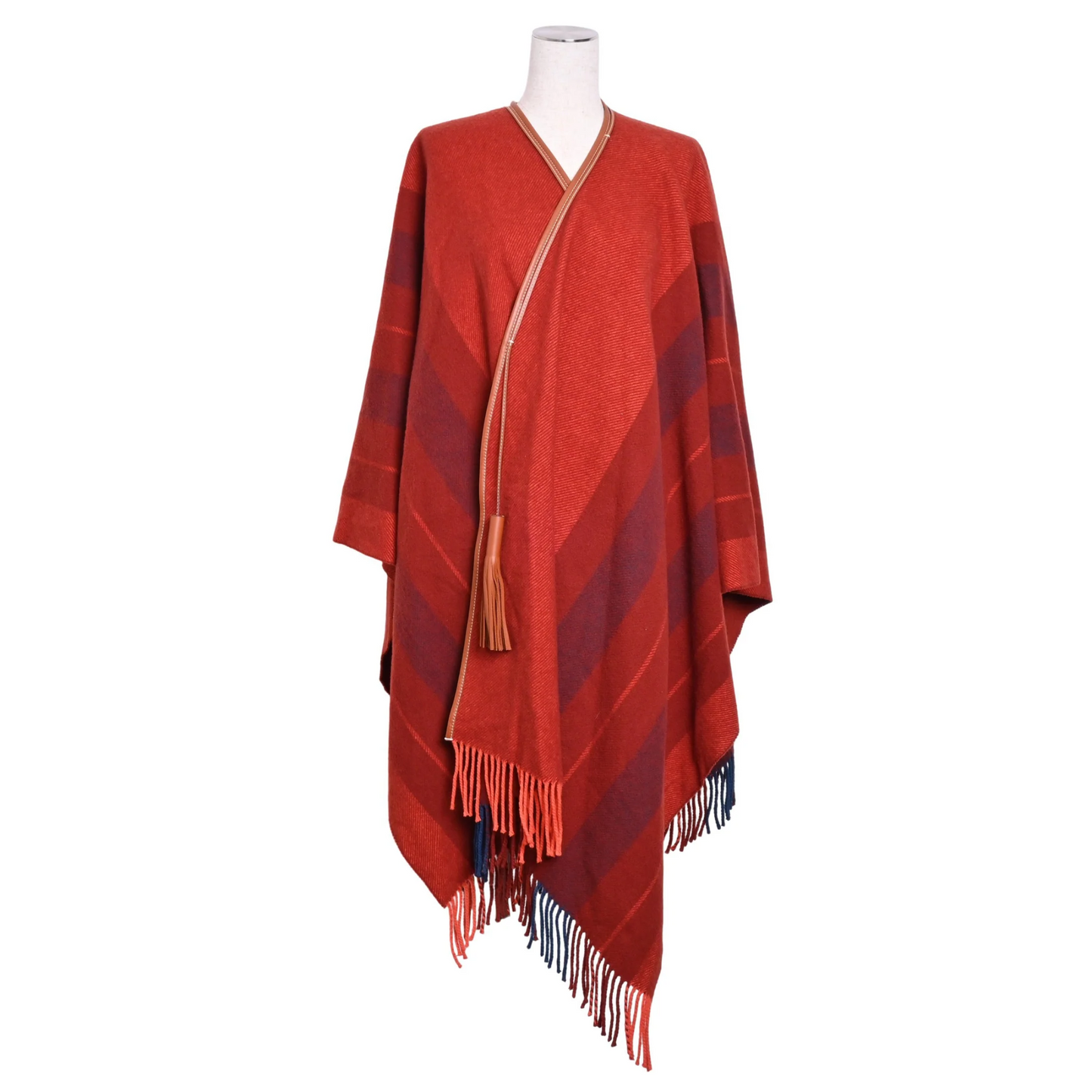 Locabal cashmere blend calf red