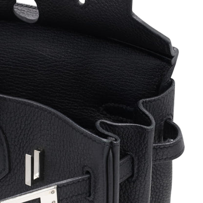 バーキン25　トゴ　ブラック　SS　X刻印