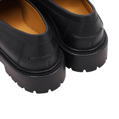 モカシン　アイコン　ブラック　37.5